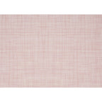 Mini Basketweave Rectangular Placemat in Blush