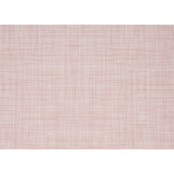 Mini Basketweave Rectangular Placemat in Blush