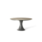 Bodega 59" Round Dining Table in Charcoal