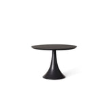 Bodega 43" Round Dining Table in Charcoal Aluminum