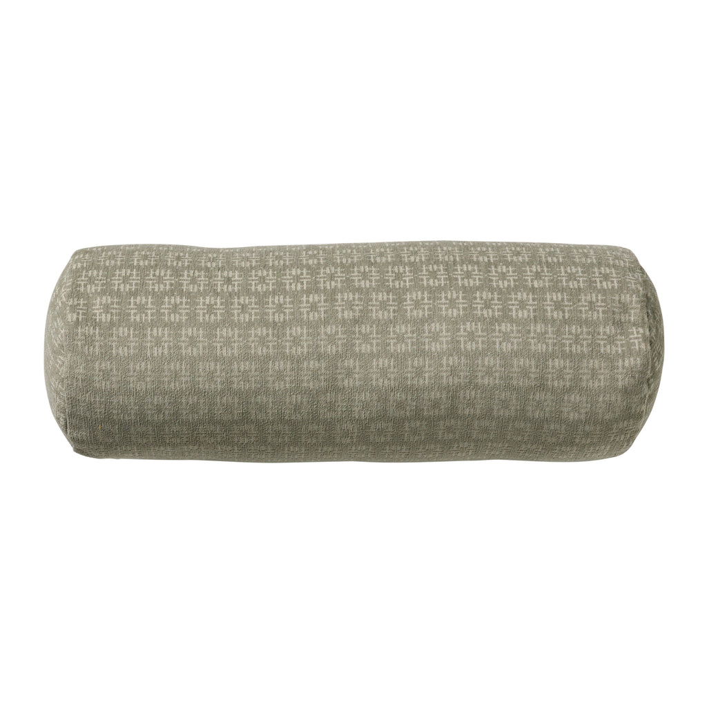 Rilance Bolster Pillow in Zinc