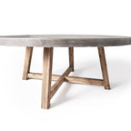 Bordeaux 71" Round Dining Table