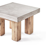 Bordeaux Square Side Table