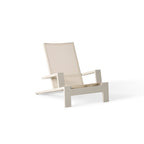 Breeze Adirondack Chair in Dune Aluminum & Beige Mesh