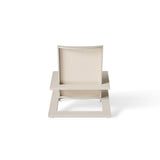 Breeze Adirondack Chair in Dune Aluminum & Beige Mesh