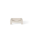 Breeze Adirondack Ottoman in Dune Aluminum & Beige Mesh