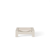Breeze Adirondack Ottoman in Dune Aluminum & Beige Mesh