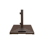 Monaco Square Umbrella Base with Wheels - Bronze