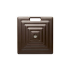 Monaco Square Umbrella Base with Wheels - Bronze