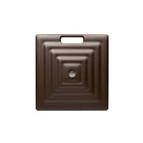 Monaco Square Umbrella Base with Wheels - Bronze