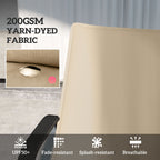 2-Piece Outdoor Lounge Chair Cushions, 76" x 23", Beige