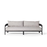 Cavallo Sofa in Charcoal Aluminum