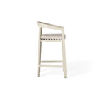 Cavallo Bar Chair in Dune Aluminum