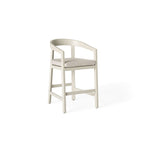 Cavallo Counter Chair in Dune Aluminum