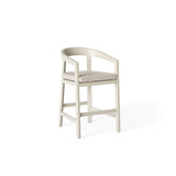 Cavallo Counter Chair in Dune Aluminum