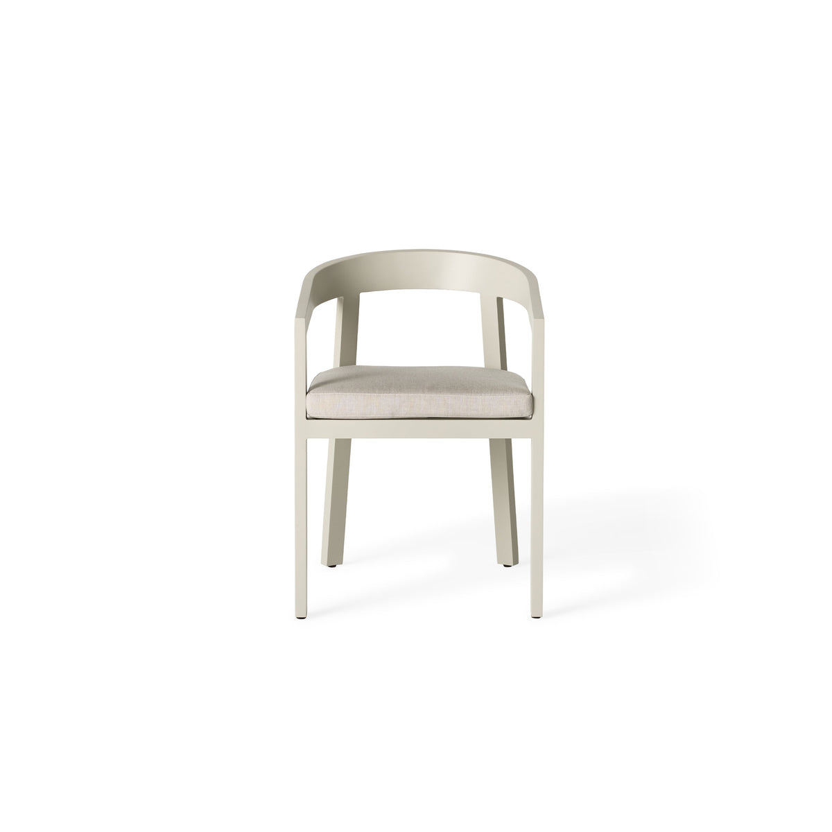 Cavallo Dining Chair in Dune Aluminum