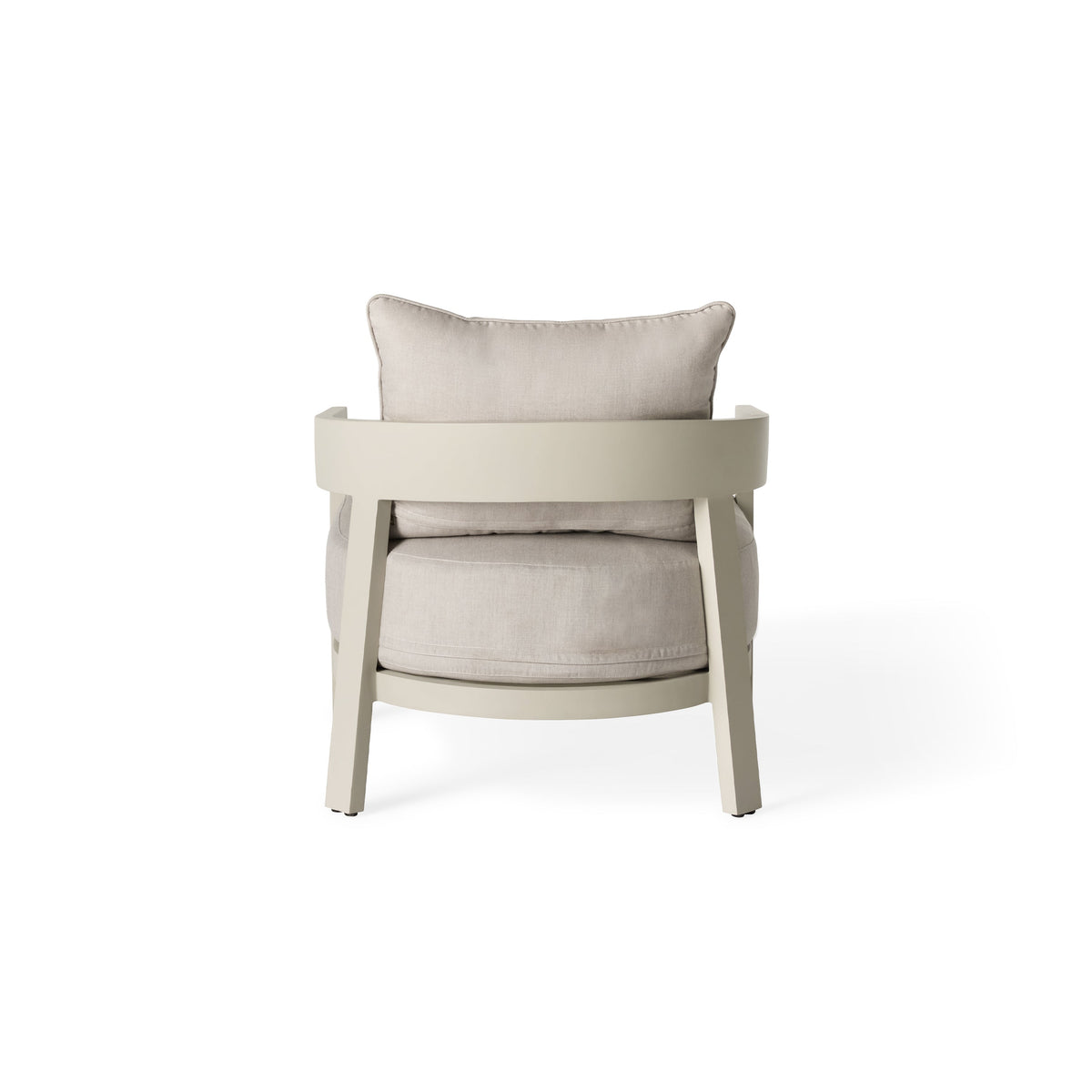 Cavallo Lounge Chair in Dune Aluminum