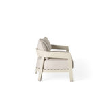 Cavallo Loveseat in Dune Aluminum