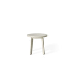 Cavallo Round Side Table in Dune Aluminum