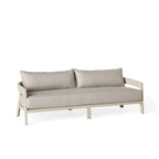 Cavallo Sofa in Dune Aluminum