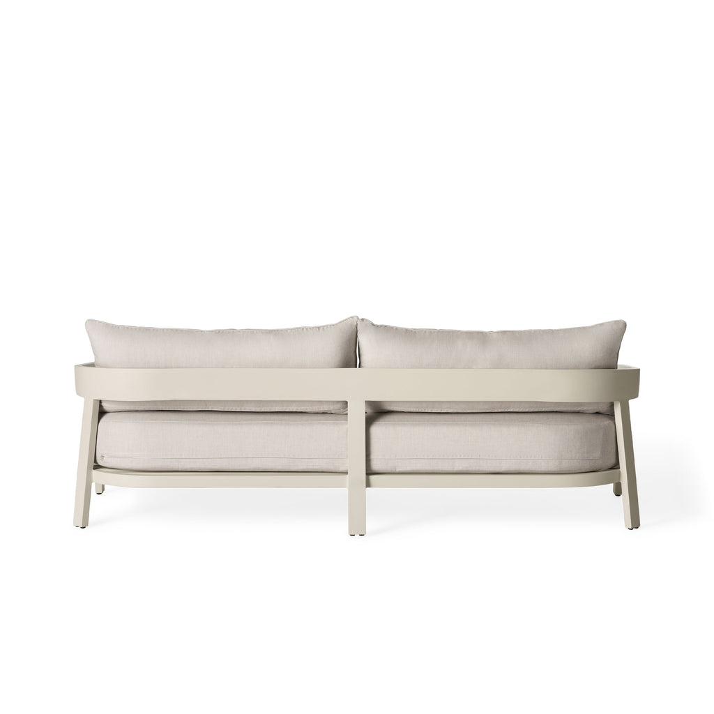 Cavallo Sofa in Dune Aluminum