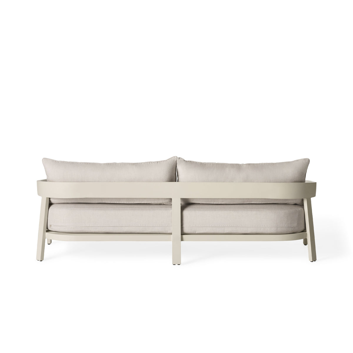 Cavallo Sofa in Dune Aluminum