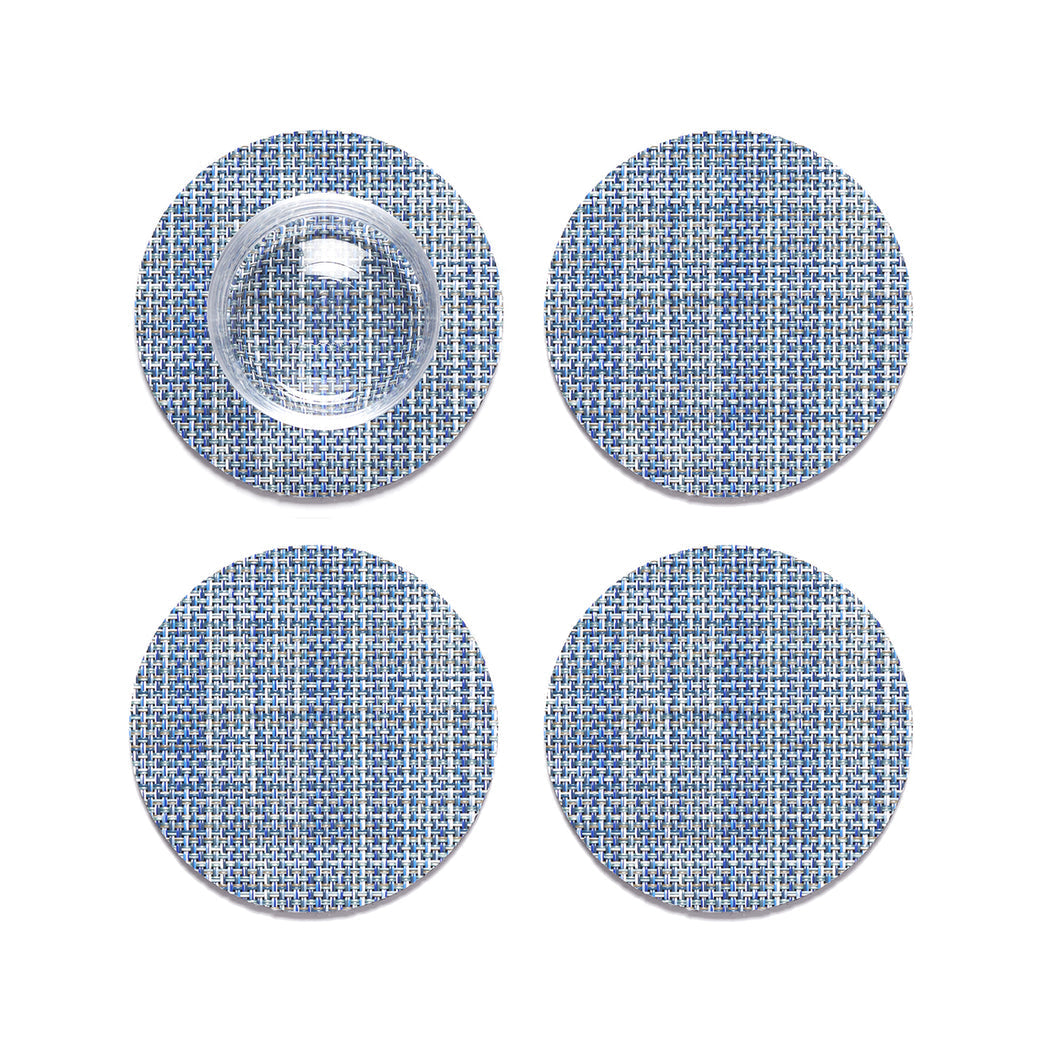 Mini Basketweave Coaster Set