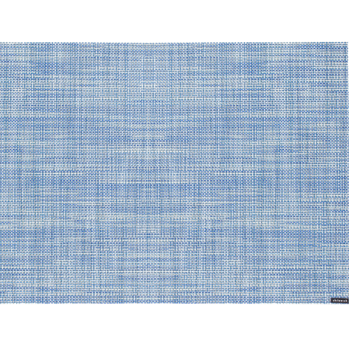 Mini Basketweave Rectangular Placemat in Chambray