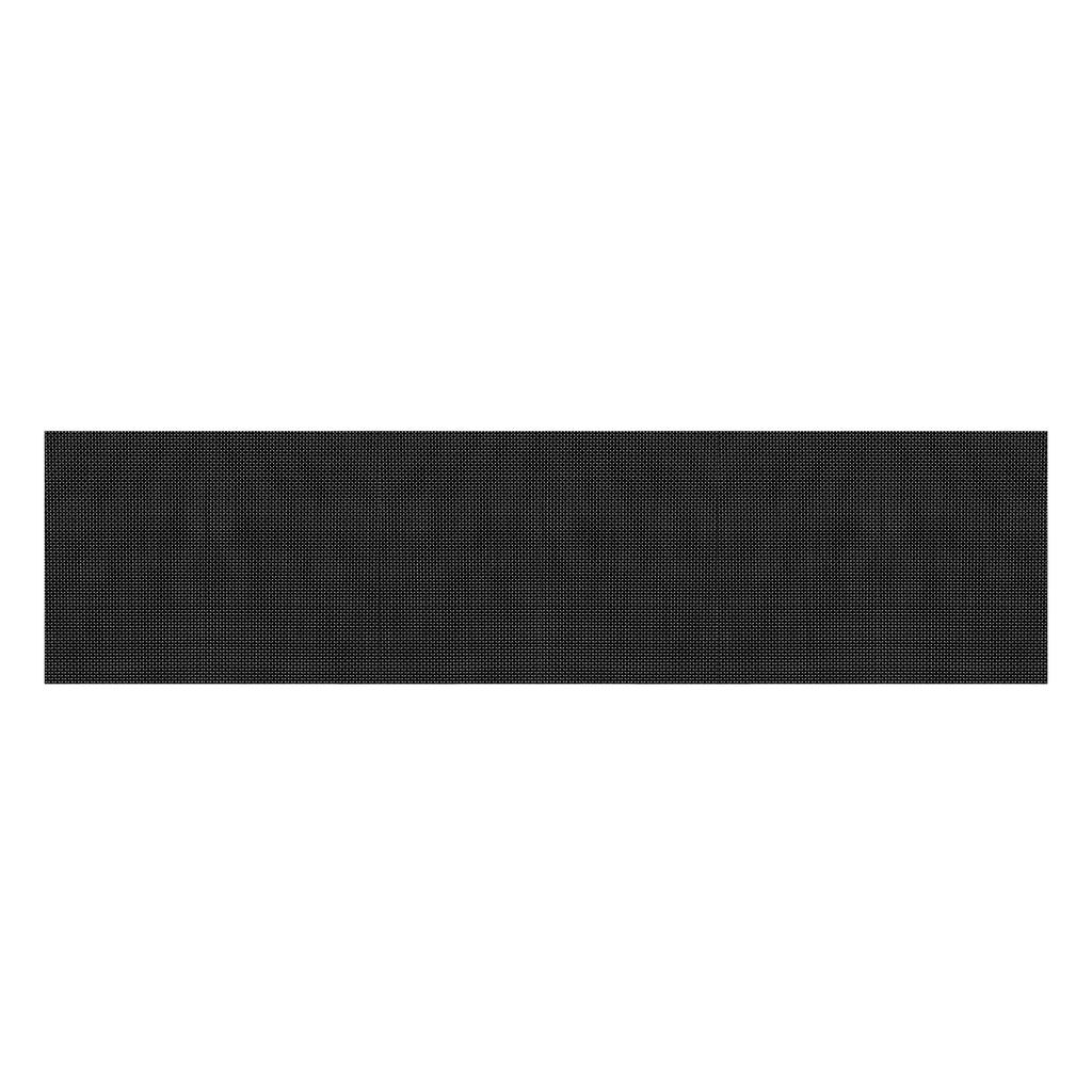 Basketweave Table Runner in Black