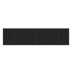 Basketweave Table Runner in Black