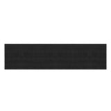 Basketweave Table Runner in Black