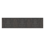 Basketweave Table Runner in Carbon