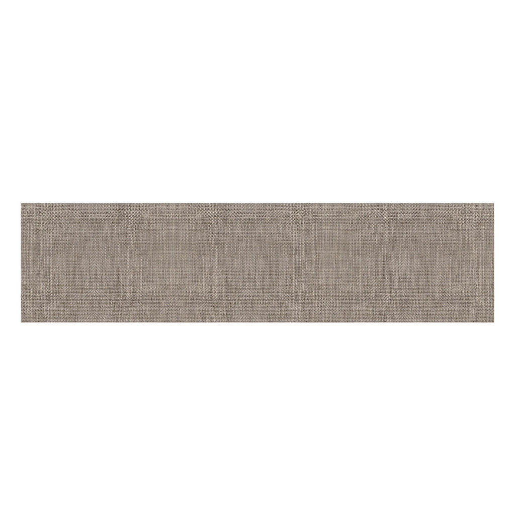 Basketweave Table Runner in Latte