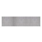 Basketweave Table Runner in Shadow