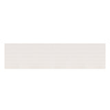Basketweave Table Runner in White