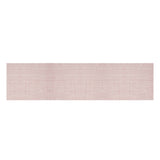 Mini Basketweave Table Runner in Blush