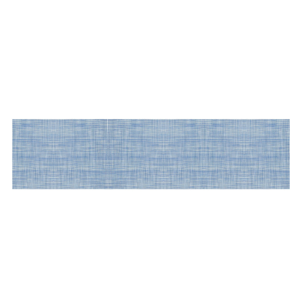 Mini Basketweave Table Runner in Chambray
