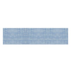 Mini Basketweave Table Runner in Chambray