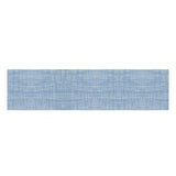 Mini Basketweave Table Runner in Chambray