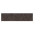 Mini Basketweave Table Runner in Dark Walnut