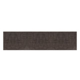 Mini Basketweave Table Runner in Dark Walnut