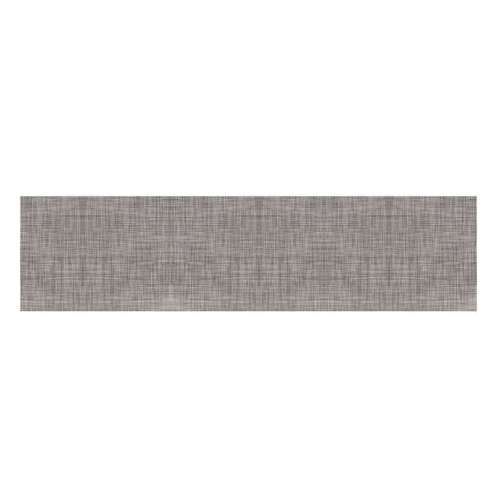 Mini Basketweave Table Runner in Gravel