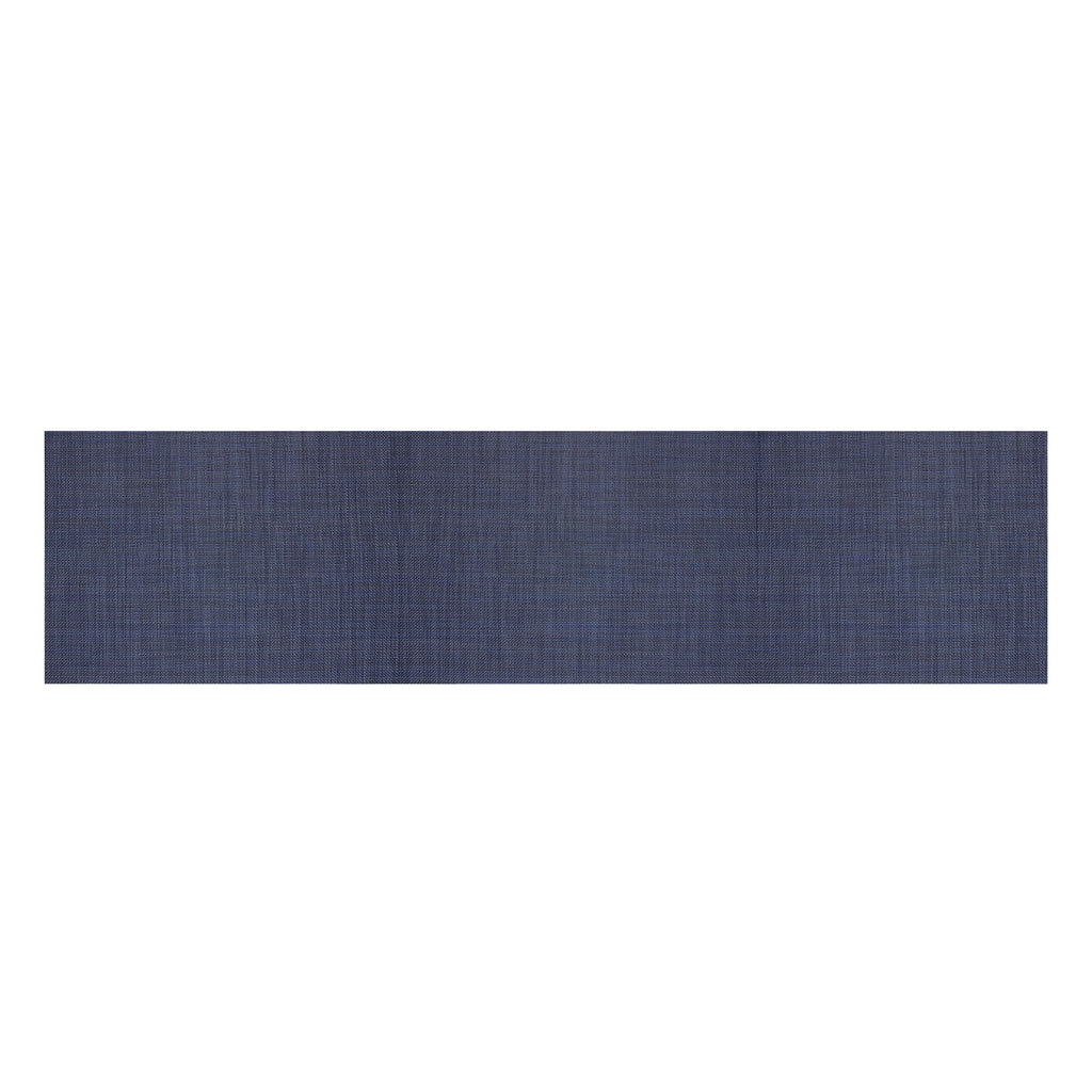 Mini Basketweave Table Runner in Indigo