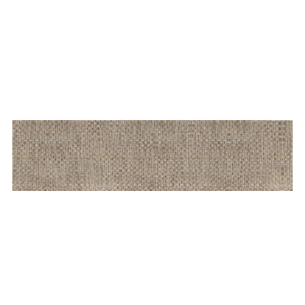 Mini Basketweave Table Runner in Linen