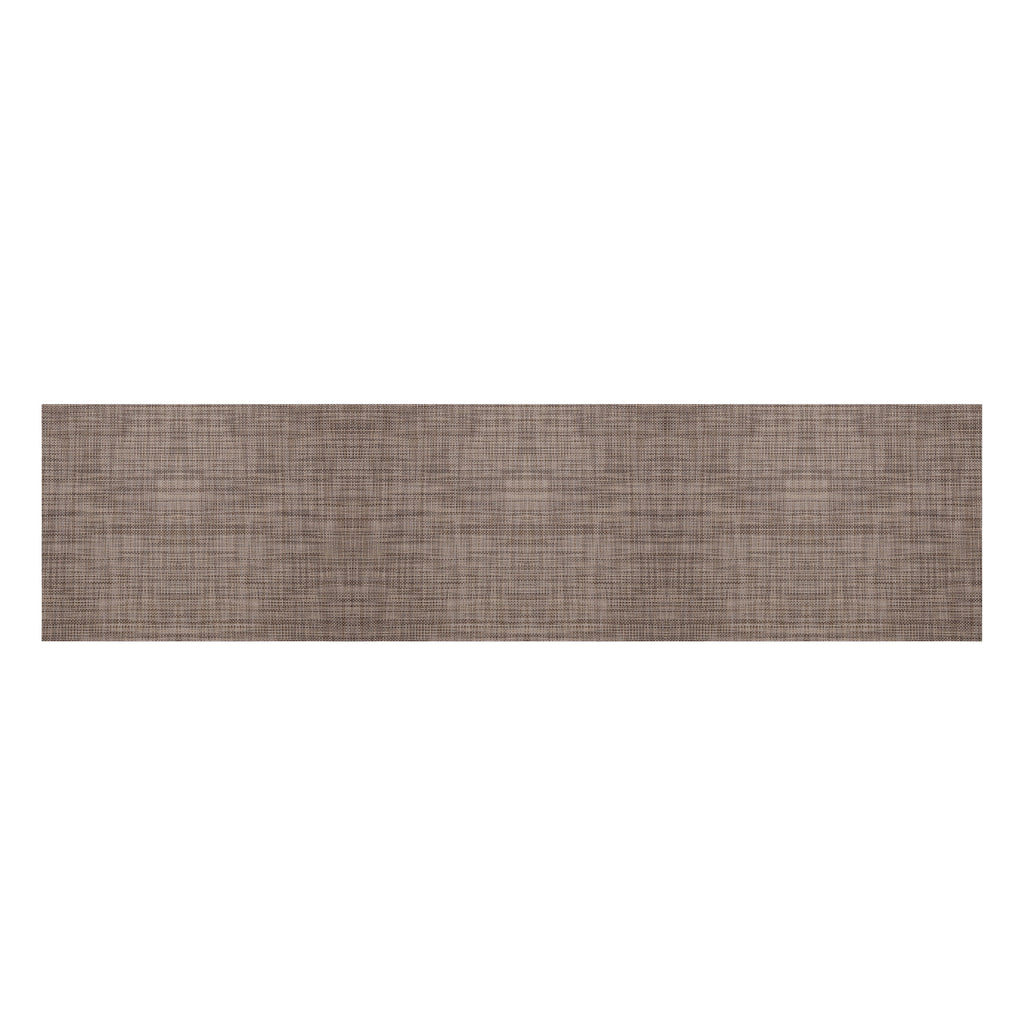 Mini Basketweave Table Runner in Soapstone