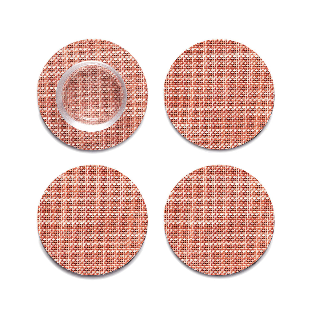 Mini Basketweave Coaster Set