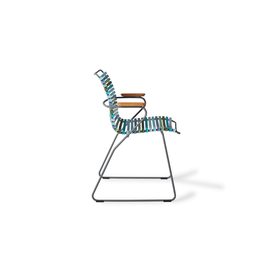 Click Dining Arm Chair in Multi-color