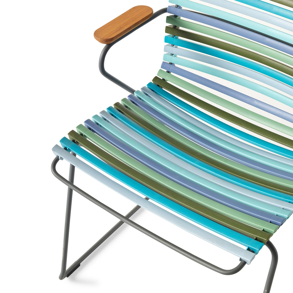 Click Dining Arm Chair in Multi-color