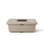 Contempo Square Fire Table in Smoke