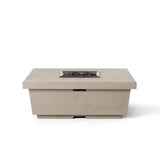 Contempo Square Fire Table in Smoke